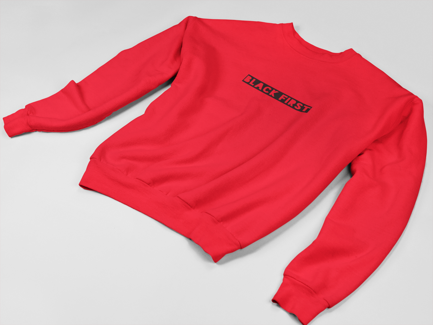 Black First Crewneck Sweatshirt - Social Theory Apparel