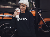 Black Queen Sweatshirt - Social Theory Apparel