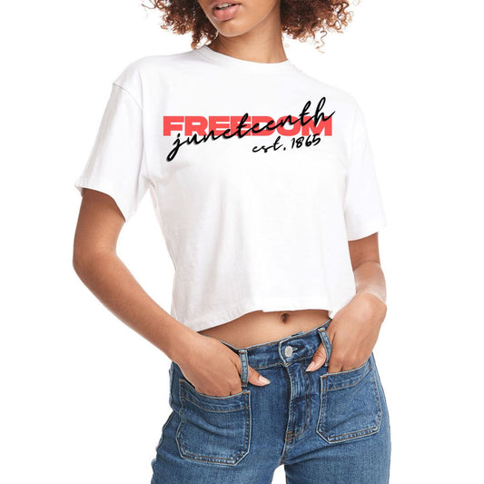 Cropped Juneteenth Established Tee - Social Theory Co