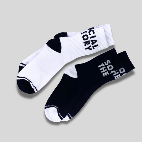 Branded Crew Socks - Social Theory Apparel