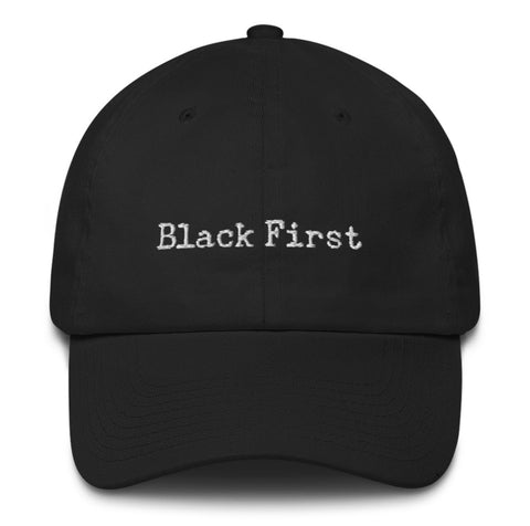 Black First Dad Hat - Social Theory Apparel