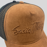 3D Embroidered Signature Trucker - Social Theory Apparel