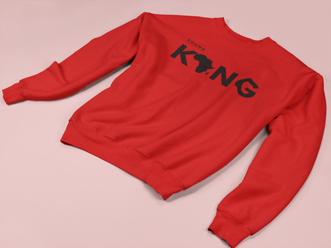 Young King Crewneck Sweatshirt - Social Theory Apparel